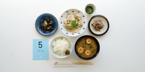dたべる研究所「山菜と乾物」メニュー