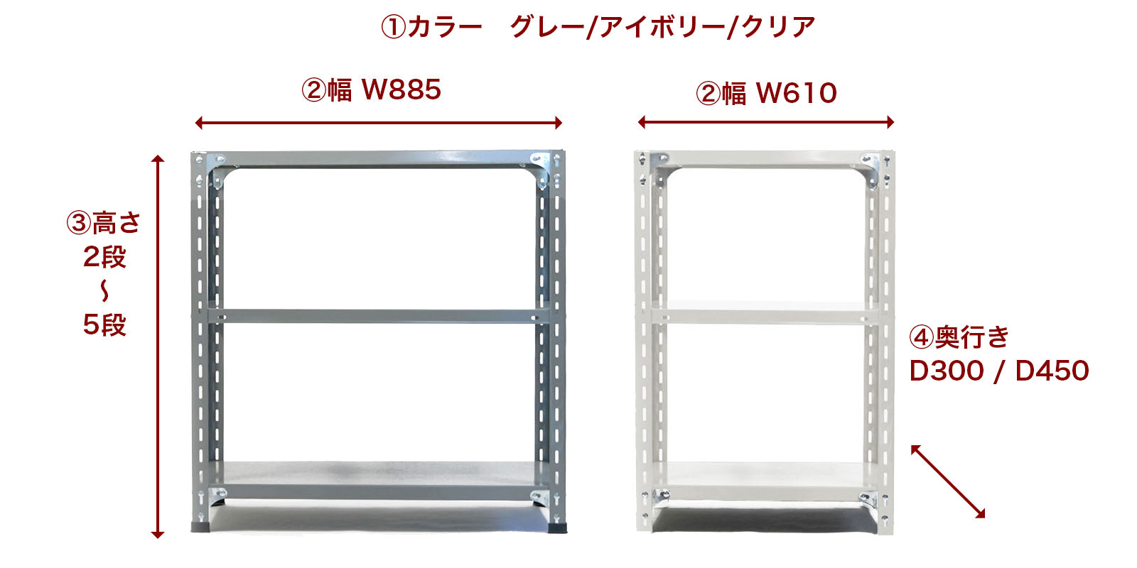 優れた機能性と無駄のないデザイン工業用スチールシェルフ | D&DEPARTMENT