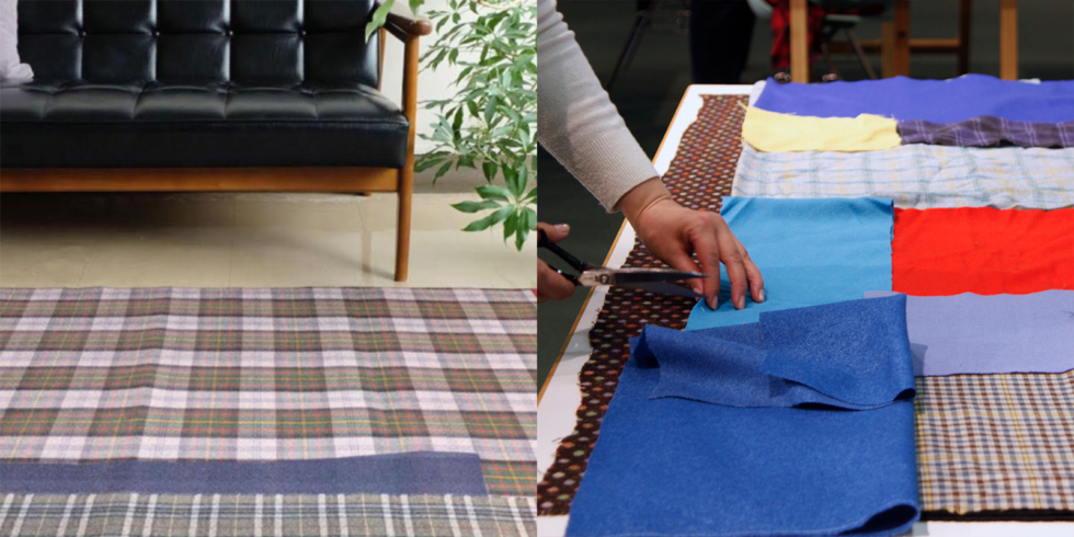 ラグ・カーペット D&department RUG LIFESTOCK RUG LIFESTOCK ワークショップ | D&DEPARTMENT