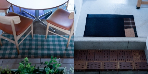 FIBER ART STUDIO クッションチェア ラウンド・ダークブラウン