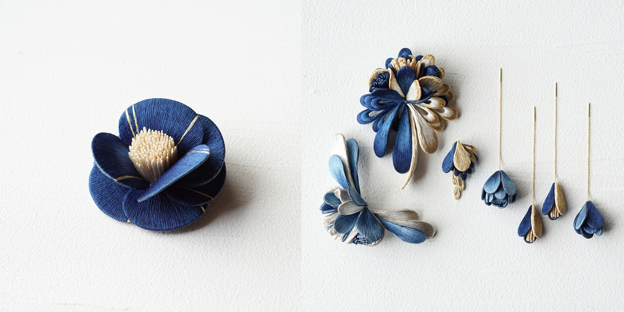 群馬 高澤恵美の刺繍花アクセサリー | D&DEPARTMENT