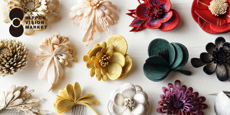 群馬 高澤恵美の刺繍花アクセサリー | D&DEPARTMENT